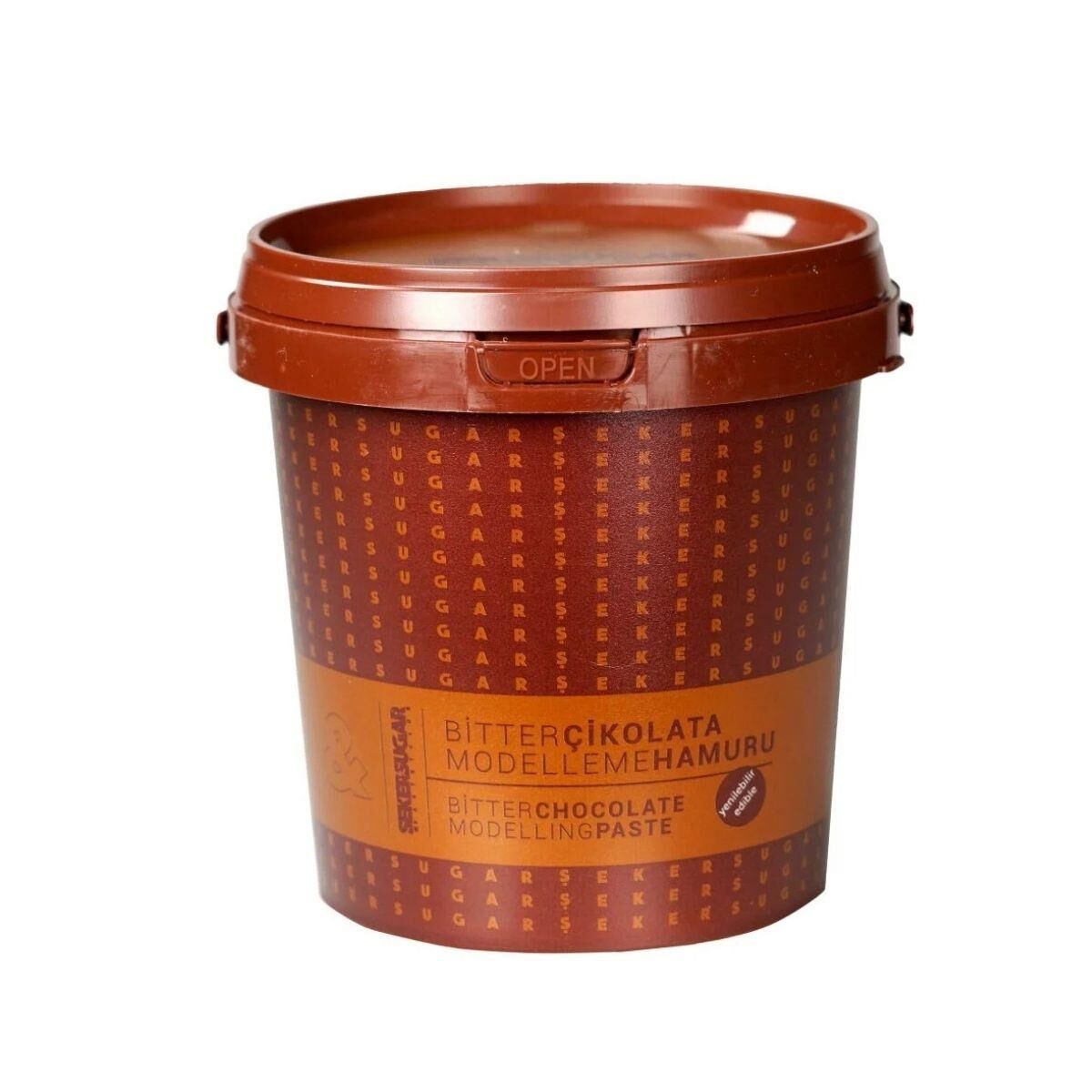 Şeker&Sugar Bitter Çikolata Modelleme Hamuru 1 Kg
