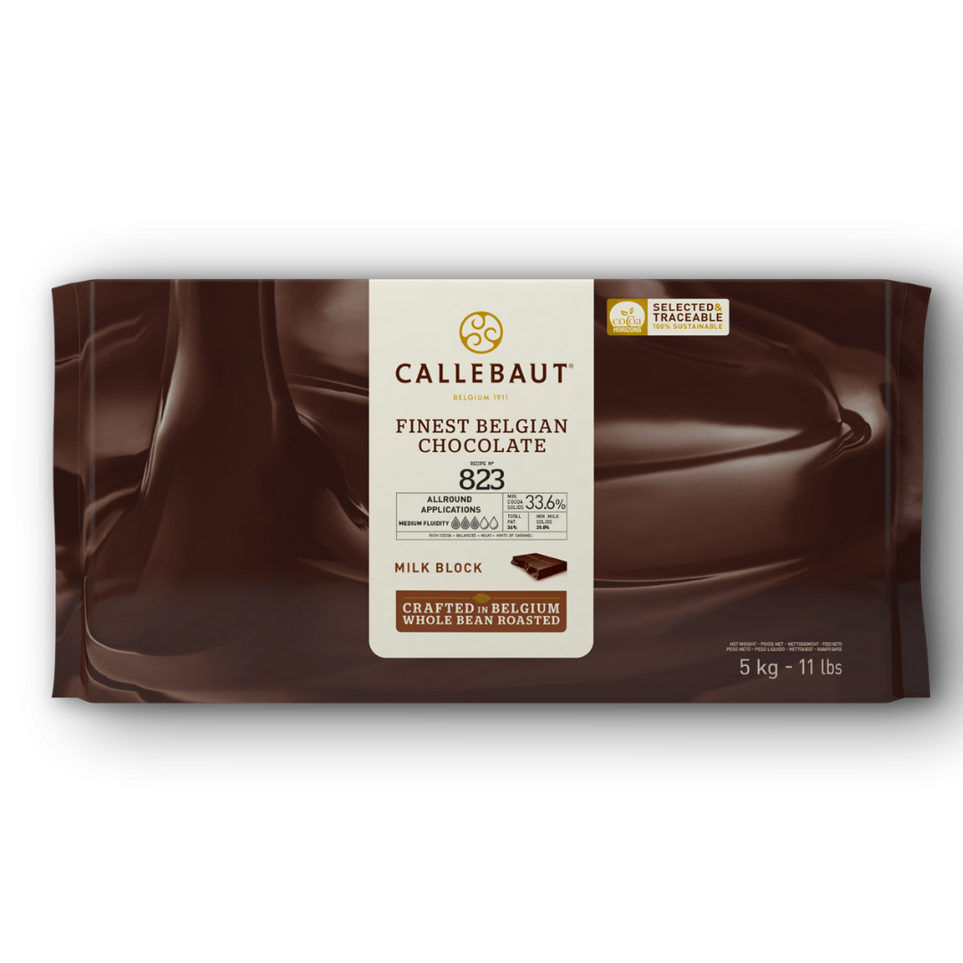 Callebaut 823 Sütlü Blok Çikolata 5 Kg