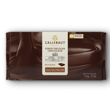 Callebaut 823 Sütlü Blok Çikolata 5 Kg