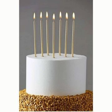 Uzun Gold Pasta Mumu 6 Adet