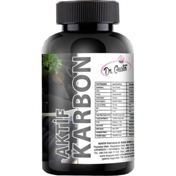 Aktif Karbon Toz 100 Gr (Gıda)