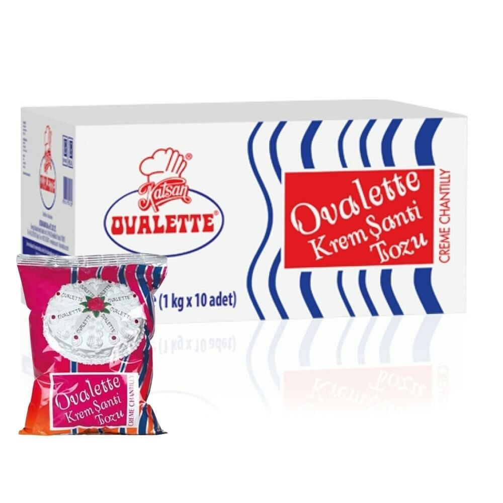 Ovalette Toz Krem Şanti 1 Koli 10 Adet